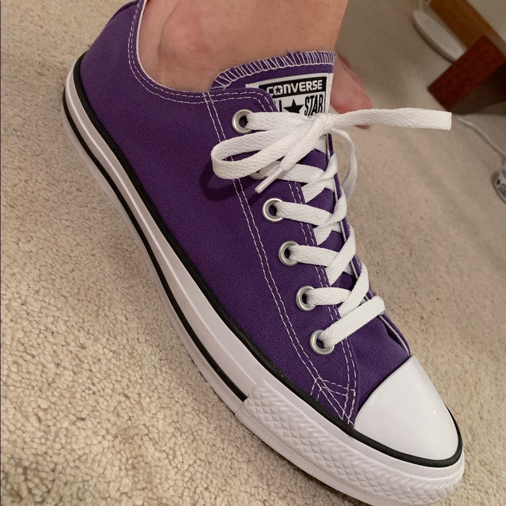 Purple Converse